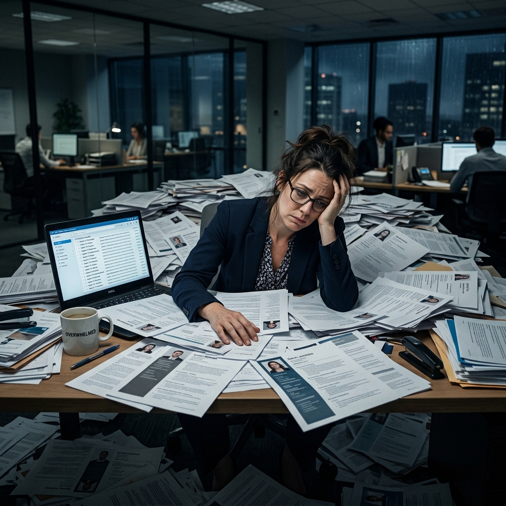 HR screening thousands of CVs