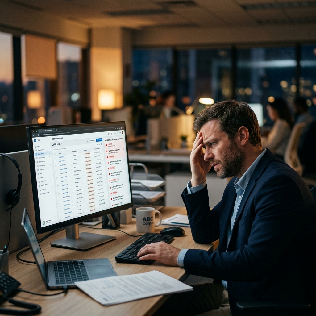 Sales losing warm leads